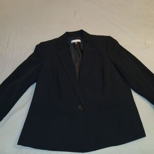 Kasper Elegant Black Women's Blazer Size 18 W